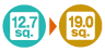 It is a conversion adapter with an insertion angle of 12.7sq. → 19.0sq.